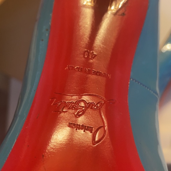 Christian Louboutin heels sz40 - Picture 3 of 11